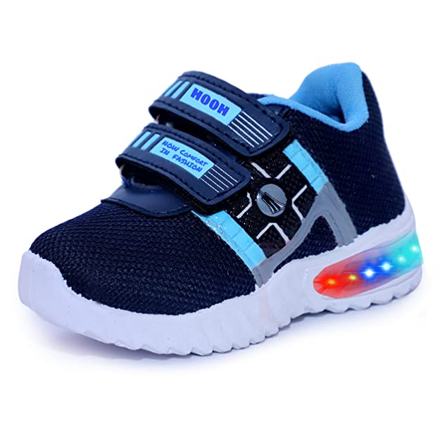 BOOMER CUBS Kids Unisex LED Shoes for Boys and Girls